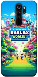 Чехол на Xiaomi Redmi Note 8 Pro Roblox World фото 1 из 1