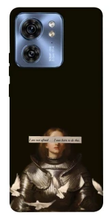 Чехол на Motorola Edge 40 Not afraid фото 1 из 1