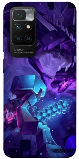Чохол на Xiaomi Redmi 10 Minecraft dragon фото 1 з 1