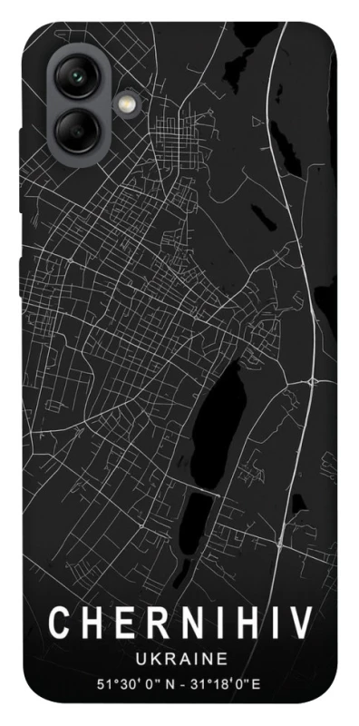 Чохол на Samsung Galaxy A04 Chernihiv map фото 1 з 1