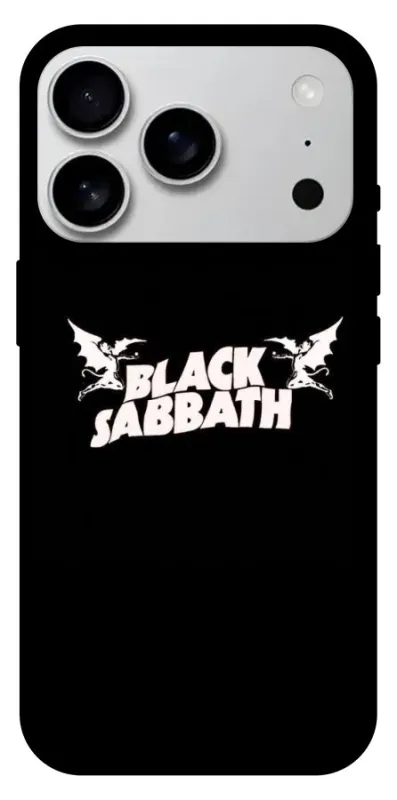 Чехол на Apple iPhone 18 Pro Max Black Sabbath logo ver.2 фото 1 из 1
