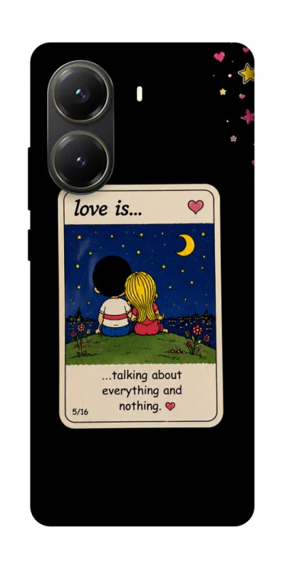 Чохол на Xiaomi Poco X6 Pro Love is ver.6 фото 1 з 1