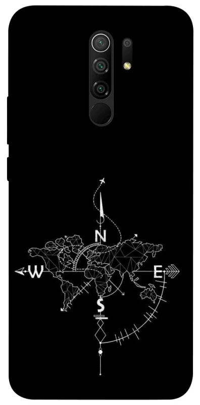 Чехол на Xiaomi Redmi 9 Travel Map фото 1 из 1