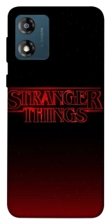 Чехол на Motorola Moto E13 Stranger Things ver.18 фото 1 из 1