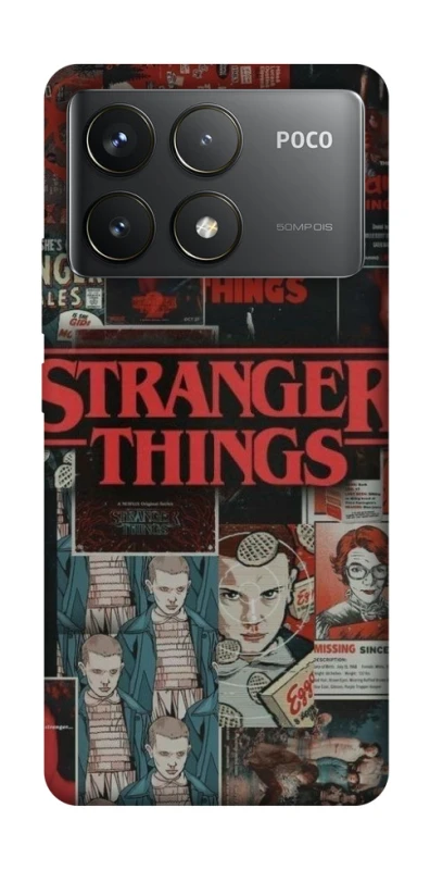 Чохол на Xiaomi Poco F6 Pro Stranger Things ver.29 фото 1 з 1