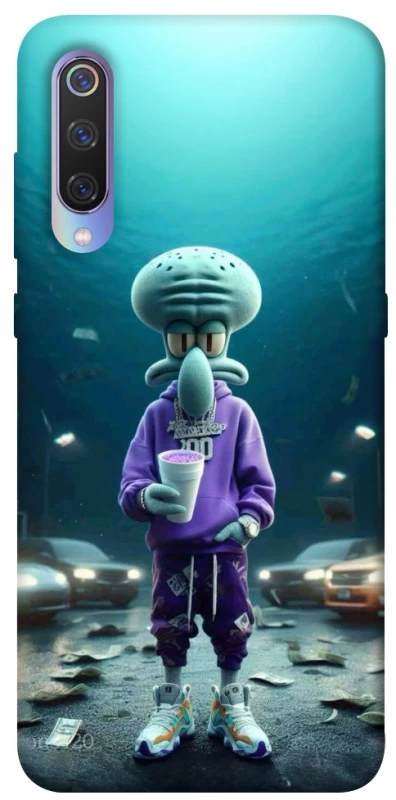 Чехол на Xiaomi Mi 9 Сквидвард фото 1 из 1
