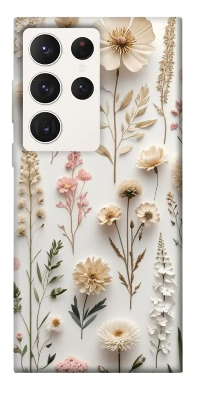 Чехол на Samsung Galaxy S23 Ultra Floral design ver.1 фото 1 из 1