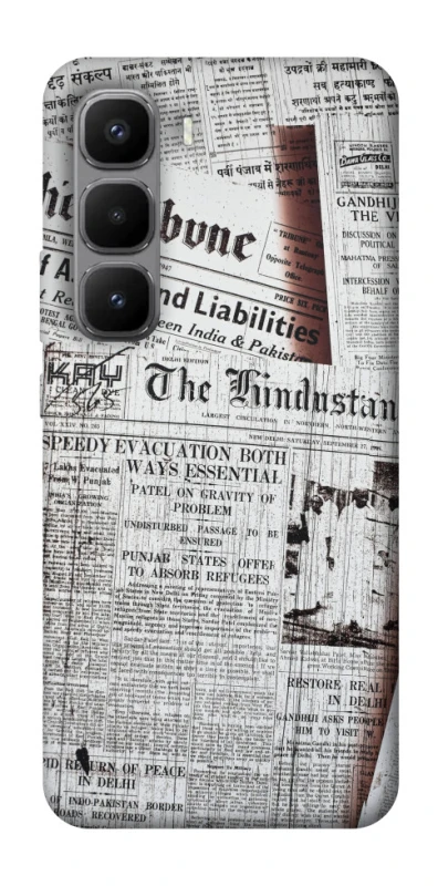 Чехол на Infinix Hot 60 Pro+ Газеты фото 1 из 1