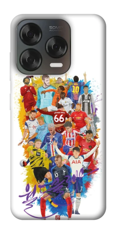Чехол на ZTE Blade V70 Design Football Abstract v2 фото 2 из 2