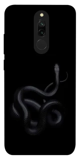 Чохол на Xiaomi Redmi 8 Black snake фото 1 з 1