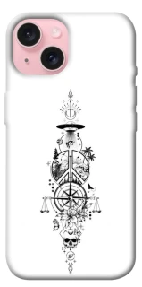 Чехол на Apple iPhone 15 (6.1") Tattoo ver.7 фото 1 из 1