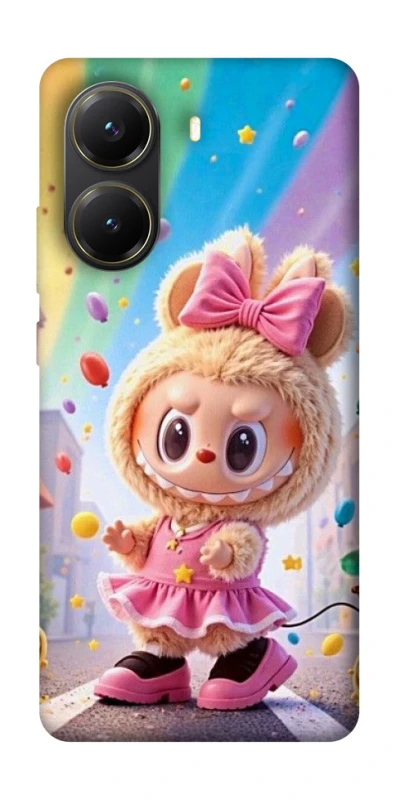 Чехол на Xiaomi Poco X7 Pro Labubu rainbow фото 1 из 1