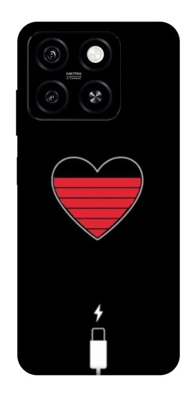 Чехол на ZTE Blade A55 4G Charge your heart фото 1 из 1