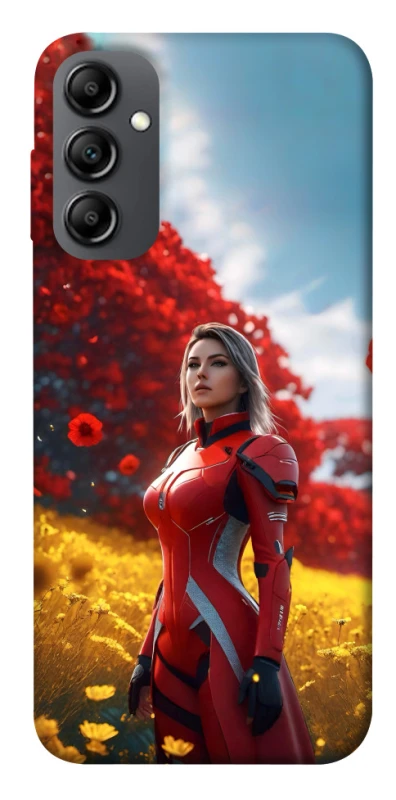 Чохол на Samsung Galaxy A14 4G/5G Cyber space girl ver.5 фото 1 з 1