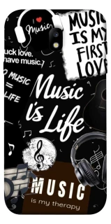 Чохол на Samsung J730 Galaxy J7 (2017) Music is Life фото 1 з 1