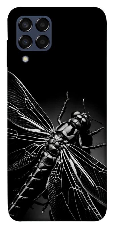 Чехол на Samsung Galaxy M33 5G Black dragonfly фото 1 из 1
