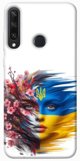 Чохол на Huawei Y6p Flowering Ukraine фото 1 з 1