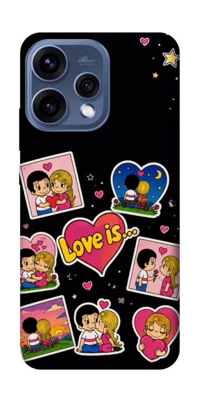 Чехол на Oppo Reno 15 Love is фото 1 из 2