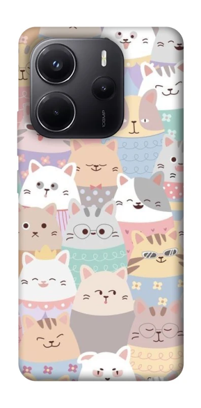 Чохол на Xiaomi Redmi Note 14 5G Funny Kittens ver.2 фото 1 з 1