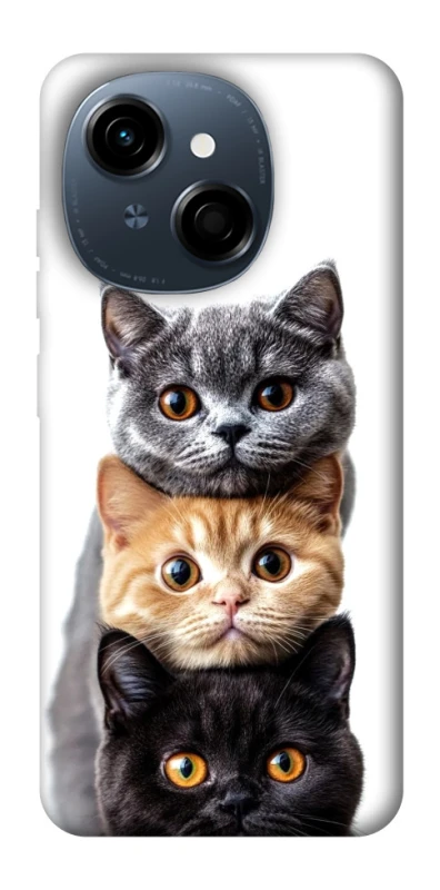 Чохол на TECNO Spark Go 1 Гарні котики фото 1 з 1