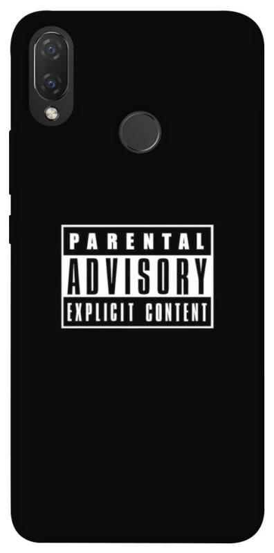 Чохол на Huawei P Smart+ (nova 3i) Parental Advisory Label фото 1 Чохол на Huawei P Smart+ (nova 3i) Parental Advisory Label фото 1 з 1