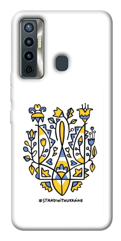 Чехол на TECNO Camon 17 Герб v104 фото 1 из 1