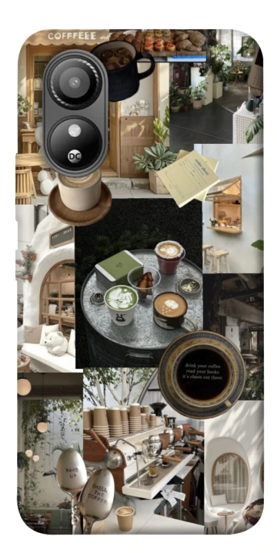 Чохол на ZTE Blade L220 Coffee collage ver.4 фото 1 з 1