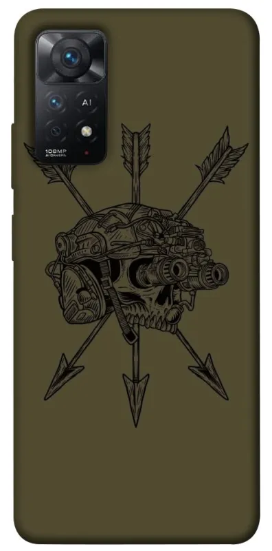 Чохол на Xiaomi Redmi Note 12 Pro 4G Mil skull фото 1 з 1