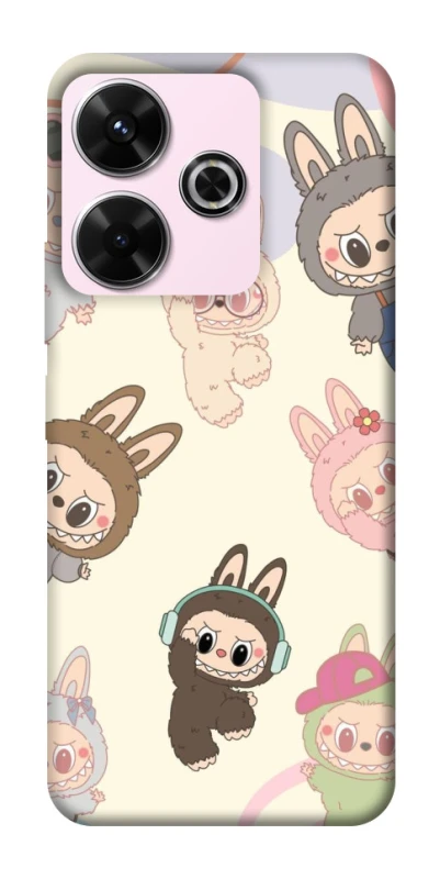 Чохол на Xiaomi Poco M6 4G Labubu Dance фото 1 з 1