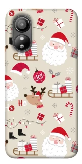 Чохол на ZTE Blade L220 Новорічний v1 фото 1 з 1