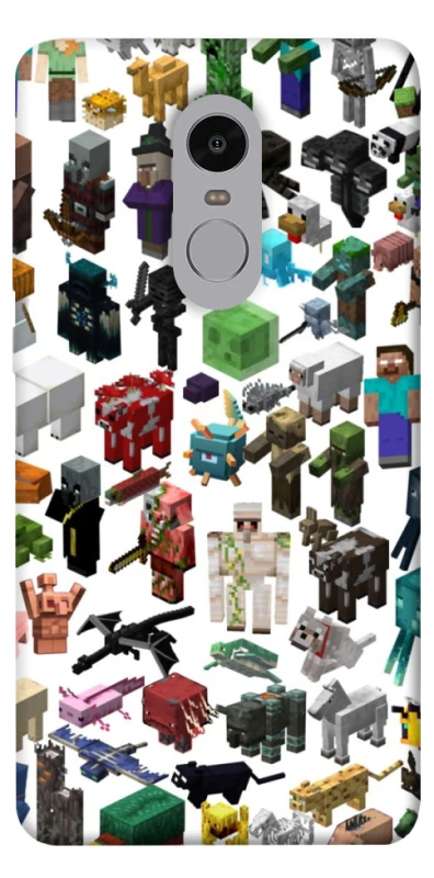 Чохол на Xiaomi Redmi Note 4X / Note 4 (Snapdragon) Minecraft v4 фото 1 з 1