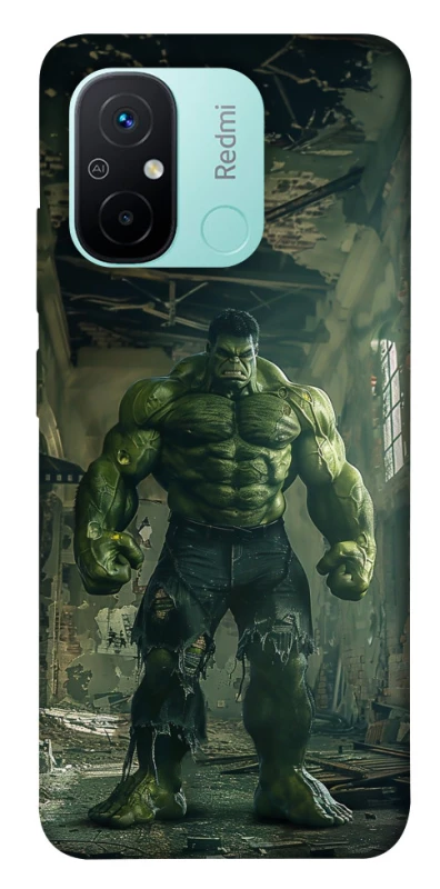 Чохол на Xiaomi Redmi 12C / Poco C55 Angry Hulk фото 1 з 1