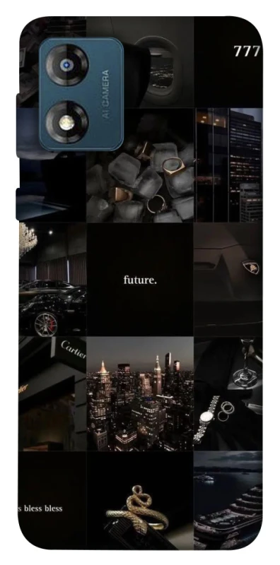 Чохол на Motorola Moto E13 My Future collage фото 1 з 1