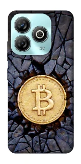 Чохол на ZTE Blade A75 4G Bitcoin cracks фото 1 з 1
