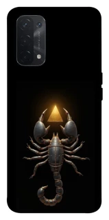 Чехол на Oppo A54 5G / A74 5G Scorpio with Golden Triangle фото 1 из 1