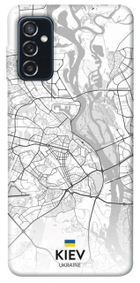 Чохол на Samsung Galaxy M52 Kiev white map фото 1 з 1