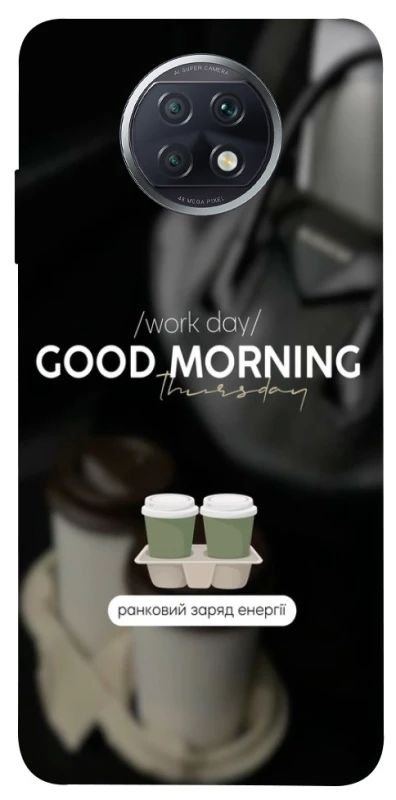 Чохол на Xiaomi Redmi Note 9 5G / Note 9T Thursday coffee фото 1 з 1