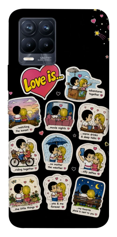 Чохол на Realme 8 Love is ver.4 фото 1 з 1