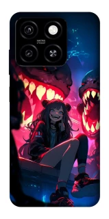 Чохол на ZTE Blade A55 4G Anime girl фото 1 з 1