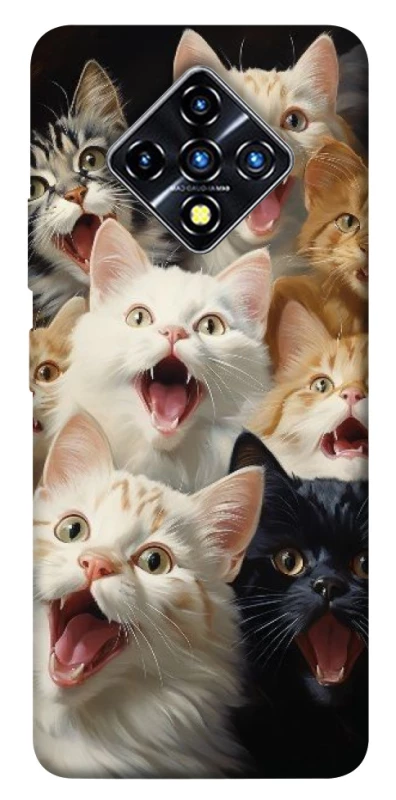 Чохол на Infinix Zero 8 Коти фото 1 з 1