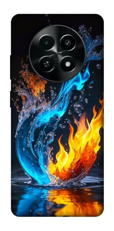 Чохол на Realme Narzo 70x Water And Fire фото 1 з 1