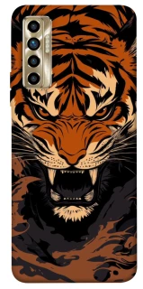 Чехол на TECNO Camon 17P cool tiger фото 1 из 1