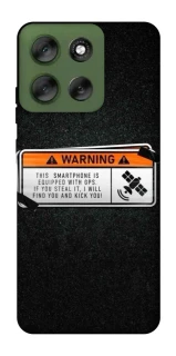 Чехол на Motorola Moto G56 5G Warning фото 1 из 1