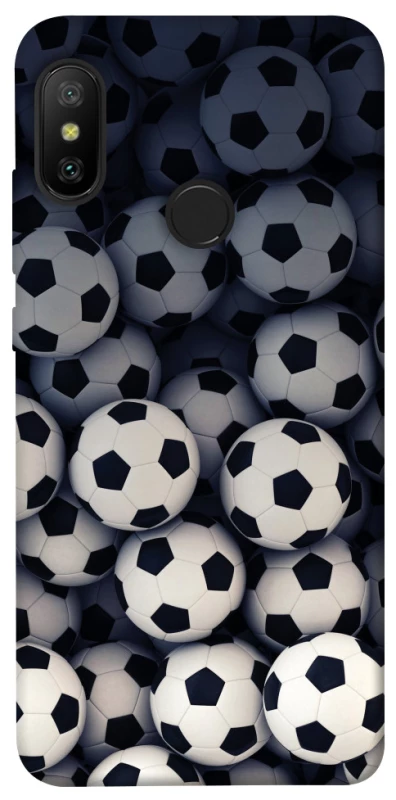 Чохол на Xiaomi Mi A2 Lite / Xiaomi Redmi 6 Pro Футбольні м'ячи фото 1 з 1