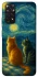 Чохол на Xiaomi Redmi Note 11 (Global) / Note 11S Cats under the stars фото 1 з 1