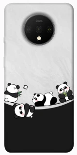 Чохол на OnePlus 7T Four pandas фото 1 з 1