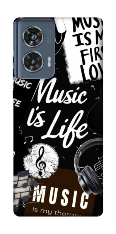 Чохол на Motorola Edge 50 Music is Life фото 1 з 1
