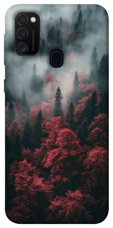 Чехол на Samsung Galaxy M21 Red Wood фото 1 из 1