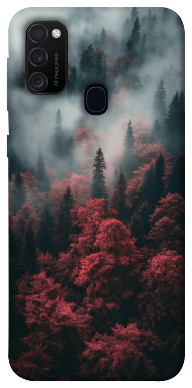 Чохол на Samsung Galaxy M30s / M21 Red Wood фото 1 з 1
