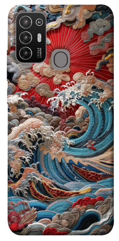 Чохол на ZTE Blade A52 Japa wave ver.2 фото 1 з 1